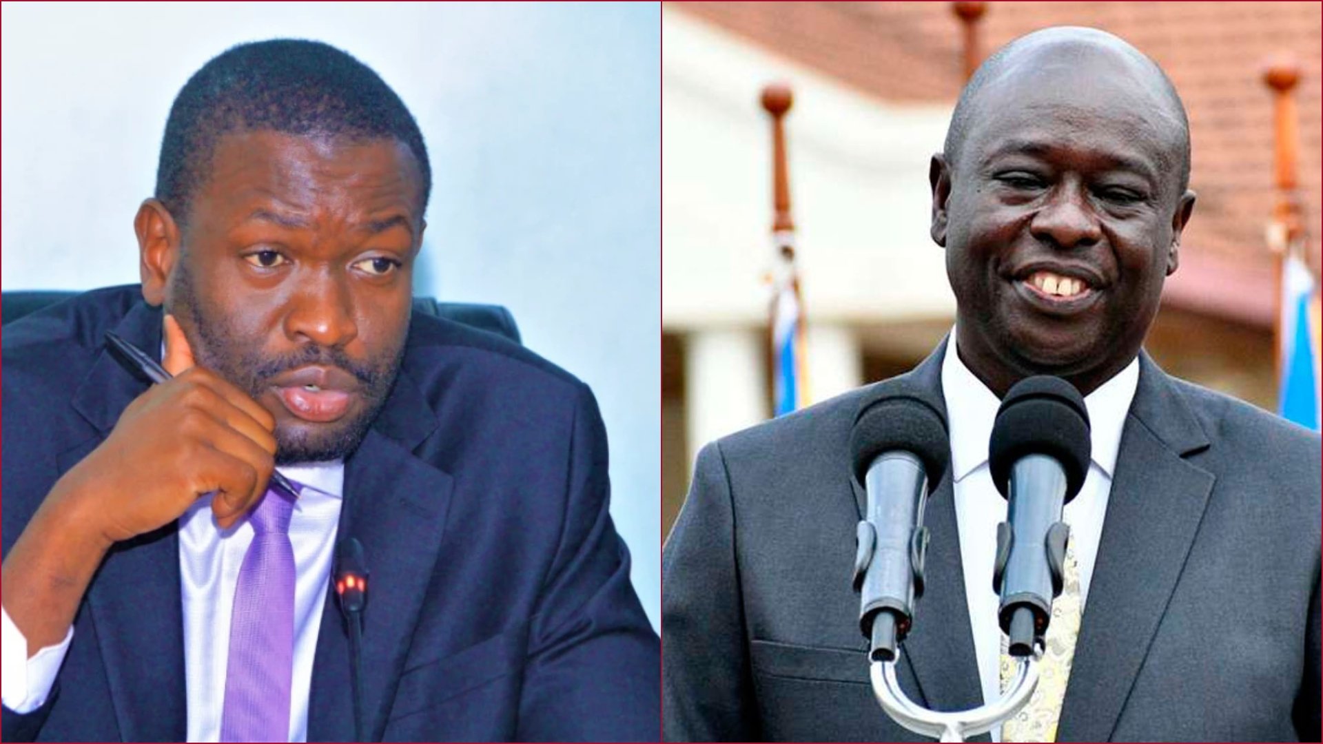 ODM secretary general Edwin Sifuna is accused of being Rigathi Gachagua's agent in the Raila Odinga-led party.